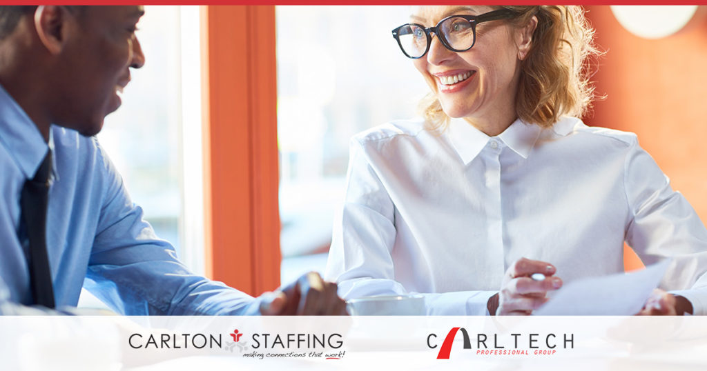 carlton staffing positive workplace environment